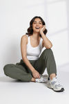 Zivame Knit Cotton Loungewear Bottom - Four Leaf Clover — thumbnail 4